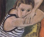 Henri Matisse The Blue Eyes (mk35) painting